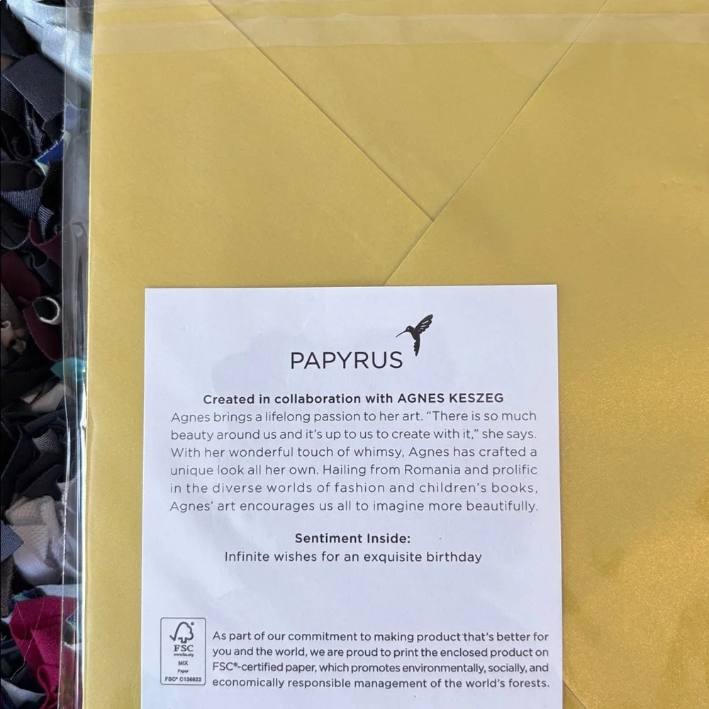 🆕Papyrus “Celestial Gal” Birthday Greeting Card